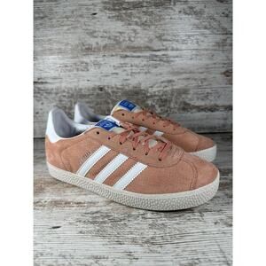 NEW Womens Adidas Gazelle 'Wonder Clay/Cloud White' Sneakers Sz 8 Athletic Gym